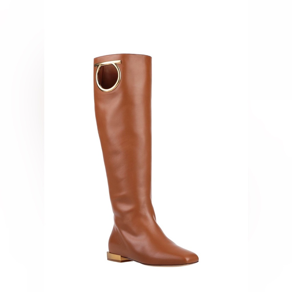 Brand new Salvatore Ferragamo boots .
